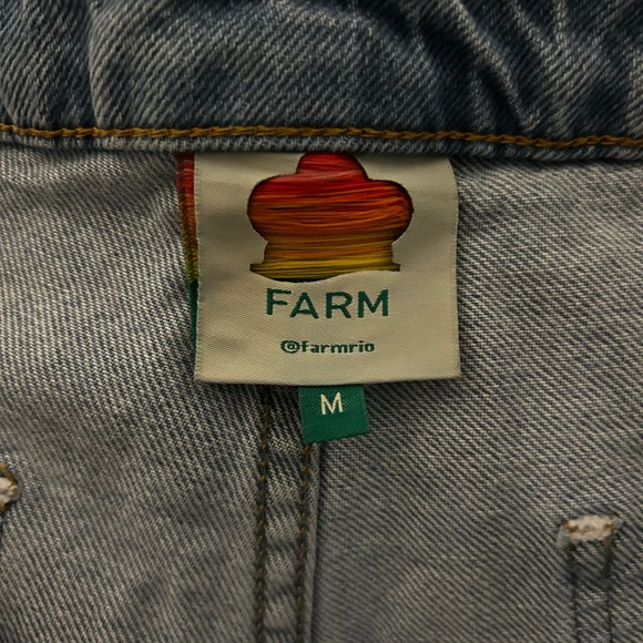 FARM Rio Floral Embroidered Blue Jeans - Picture 7 of 8